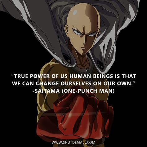 20 Saitama Quotes from the Anime 'One Punch Man' .
